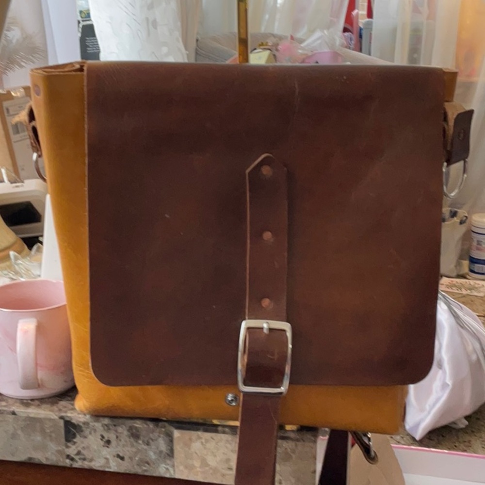 Artisanal Leather Backpack